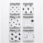 فروش عمده شورت کلوین جنیفری کبریتی Calvin Klein (تک‌رنگ سفید در ۶ طرح متنوع)6عددی - تصویر 2